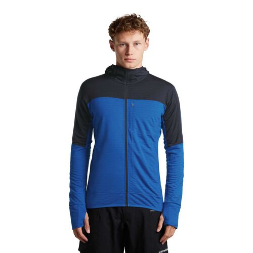 Icebreaker M Merino 300 RealFleece Descender LS Zip Hoodie